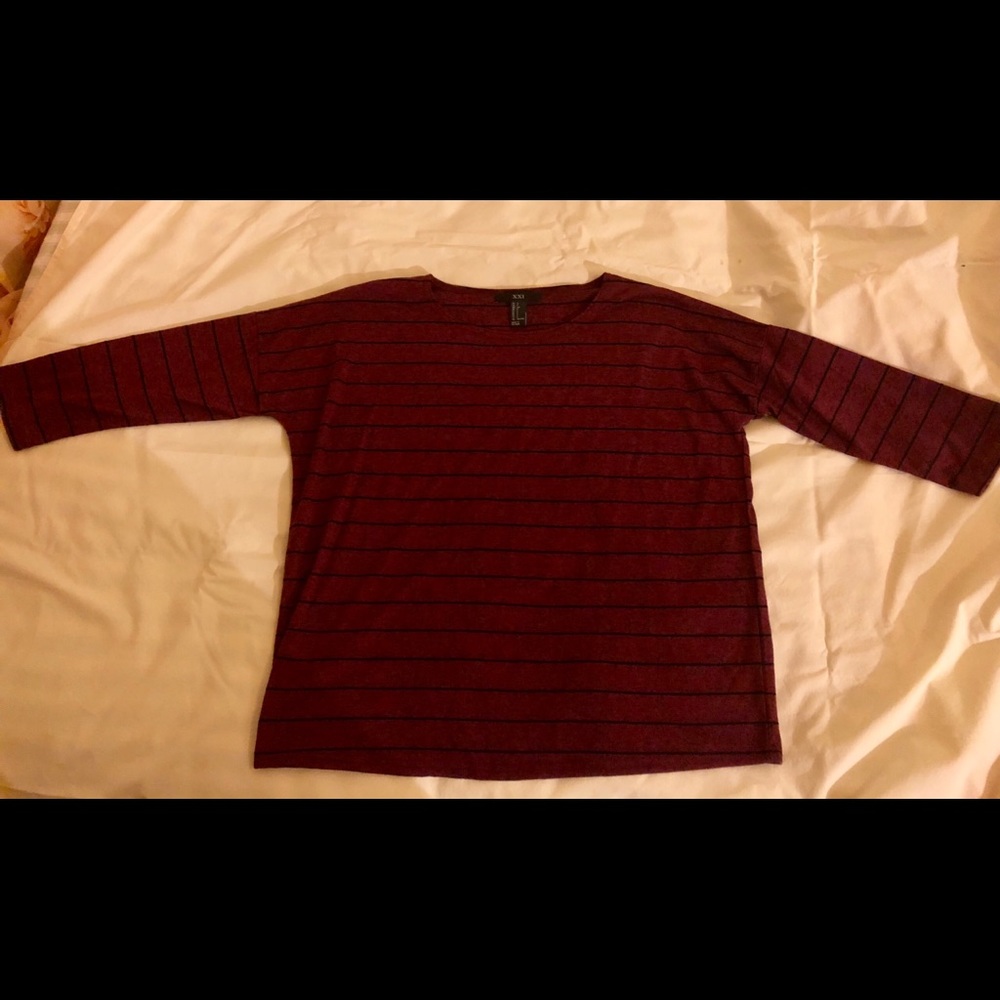 Striped Dolman Shirt